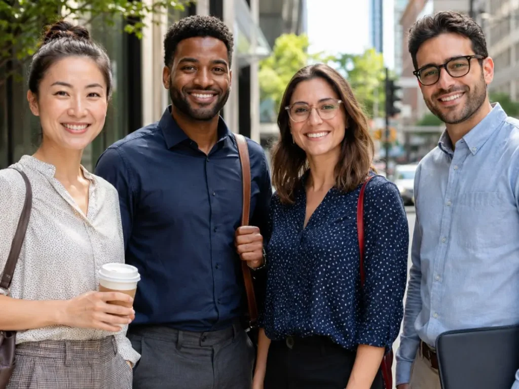 Personas buscando empleo en Estados Unidos